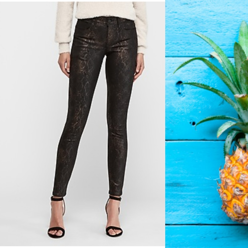 Express Mid Rise Ankle Legging
